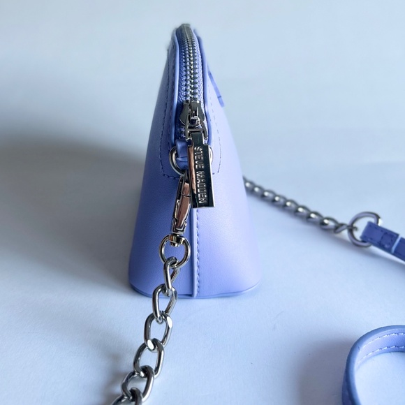 Steve Madden Lavender Polyurethane Leather Small Crossbody Shoulder Bag - Picture 5 of 11